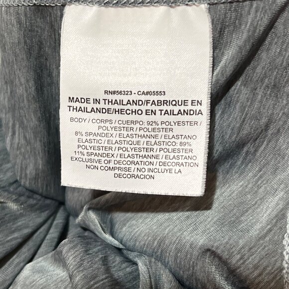 NIKE Gray Dri-Fit Women's Top - Loose Fit Athletic Wear - M - Picture 6 of 7